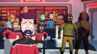 Star Trek: Lower Decks Screencaps "The New Next Generation" (S5:E10)