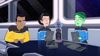 Star Trek: Lower Decks Screencaps "The New Next Generation" (S5:E10)