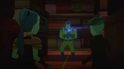 Star Trek: Lower Decks Screencaps "Shades of Green" (S5:E2)