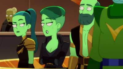Star Trek: Lower Decks Screencaps "Shades of Green" (S5:E2)