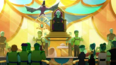 Star Trek: Lower Decks Screencaps "Shades of Green" (S5:E2)