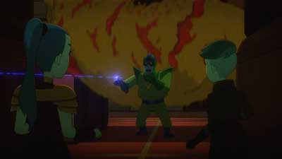 Star Trek: Lower Decks Screencaps "Shades of Green" (S5:E2)