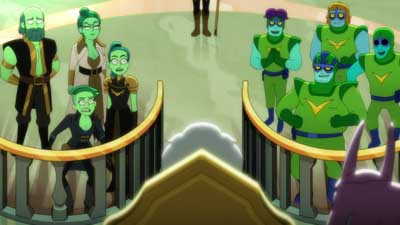Star Trek: Lower Decks Screencaps "Shades of Green" (S5:E2)