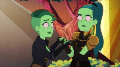 Star Trek: Lower Decks Screencaps "Shades of Green" (S5:E2)