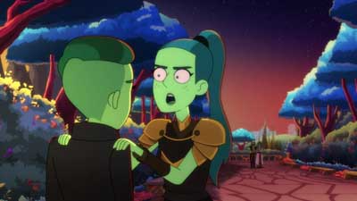 Star Trek: Lower Decks Screencaps "Shades of Green" (S5:E2)