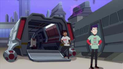 Star Trek: Lower Decks Screencaps "Shades of Green" (S5:E2)