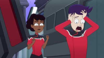 Star Trek: Lower Decks Screencaps "Shades of Green" (S5:E2)