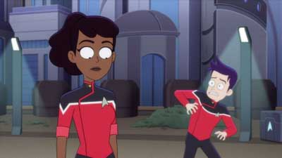 Star Trek: Lower Decks Screencaps "Shades of Green" (S5:E2)