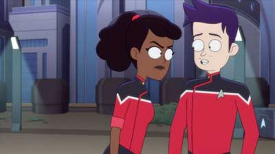 Star Trek: Lower Decks Screencaps "Shades of Green" (S5:E2)
