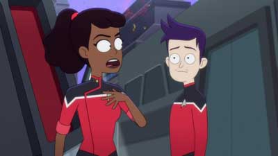 Star Trek: Lower Decks Screencaps "Shades of Green" (S5:E2)