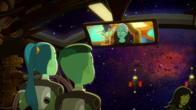 Star Trek: Lower Decks Screencaps "Shades of Green" (S5:E2)