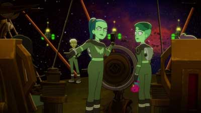 Star Trek: Lower Decks Screencaps "Shades of Green" (S5:E2)