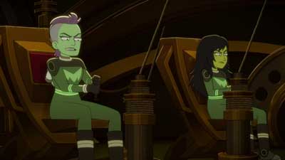 Star Trek: Lower Decks Screencaps "Shades of Green" (S5:E2)