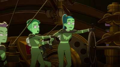 Star Trek: Lower Decks Screencaps "Shades of Green" (S5:E2)