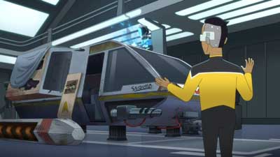 Star Trek: Lower Decks Screencaps "Shades of Green" (S5:E2)