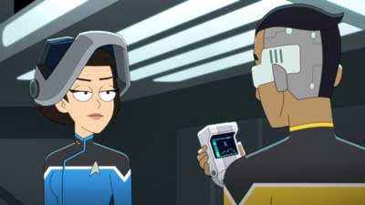 Star Trek: Lower Decks Screencaps "Shades of Green" (S5:E2)