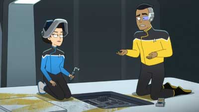 Star Trek: Lower Decks Screencaps "Shades of Green" (S5:E2)