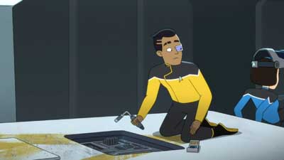 Star Trek: Lower Decks Screencaps "Shades of Green" (S5:E2)