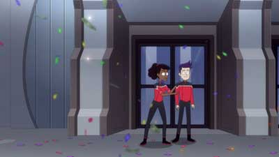 Star Trek: Lower Decks Screencaps "Shades of Green" (S5:E2)