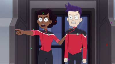 Star Trek: Lower Decks Screencaps "Shades of Green" (S5:E2)