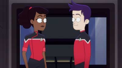 Star Trek: Lower Decks Screencaps "Shades of Green" (S5:E2)
