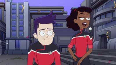 Star Trek: Lower Decks Screencaps "Shades of Green" (S5:E2)