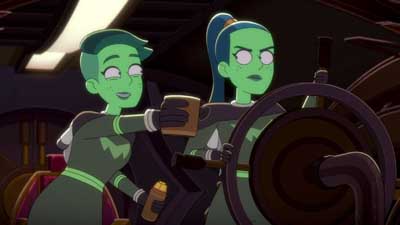 Star Trek: Lower Decks Screencaps "Shades of Green" (S5:E2)