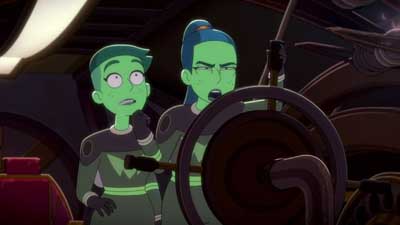 Star Trek: Lower Decks Screencaps "Shades of Green" (S5:E2)