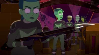 Star Trek: Lower Decks Screencaps "Shades of Green" (S5:E2)