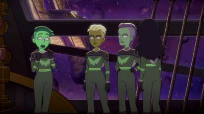 Star Trek: Lower Decks Screencaps "Shades of Green" (S5:E2)