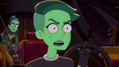 Star Trek: Lower Decks Screencaps "Shades of Green" (S5:E2)