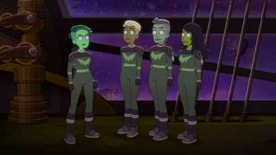 Star Trek: Lower Decks Screencaps "Shades of Green" (S5:E2)