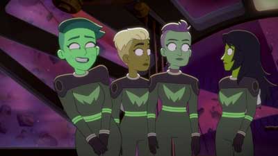 Star Trek: Lower Decks Screencaps "Shades of Green" (S5:E2)