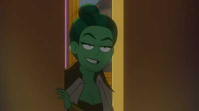 Star Trek: Lower Decks Screencaps "Shades of Green" (S5:E2)