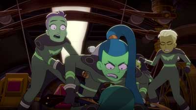 Star Trek: Lower Decks Screencaps "Shades of Green" (S5:E2)
