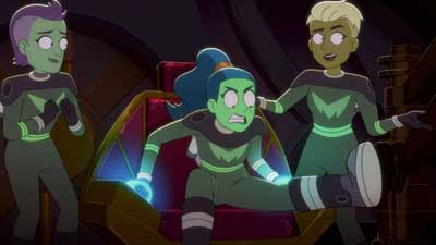 Star Trek: Lower Decks Screencaps "Shades of Green" (S5:E2)