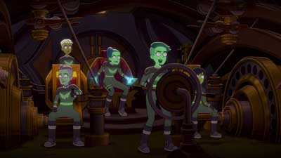Star Trek: Lower Decks Screencaps "Shades of Green" (S5:E2)