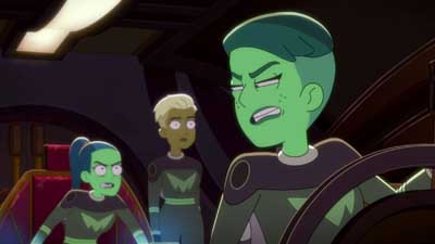 Star Trek: Lower Decks Screencaps "Shades of Green" (S5:E2)