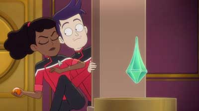 Star Trek: Lower Decks Screencaps "Shades of Green" (S5:E2)