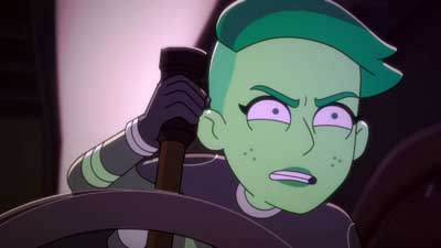 Star Trek: Lower Decks Screencaps "Shades of Green" (S5:E2)