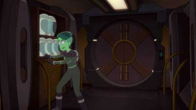 Star Trek: Lower Decks Screencaps "Shades of Green" (S5:E2)
