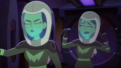 Star Trek: Lower Decks Screencaps "Shades of Green" (S5:E2)