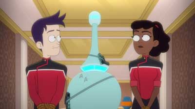 Star Trek: Lower Decks Screencaps "Shades of Green" (S5:E2)