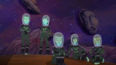 Star Trek: Lower Decks Screencaps "Shades of Green" (S5:E2)