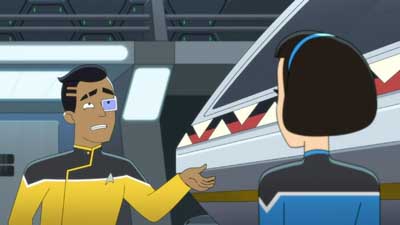 Star Trek: Lower Decks Screencaps "Shades of Green" (S5:E2)