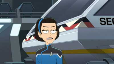 Star Trek: Lower Decks Screencaps "Shades of Green" (S5:E2)