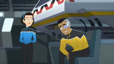 Star Trek: Lower Decks Screencaps "Shades of Green" (S5:E2)