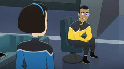 Star Trek: Lower Decks Screencaps "Shades of Green" (S5:E2)