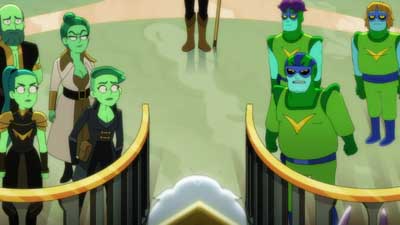 Star Trek: Lower Decks Screencaps "Shades of Green" (S5:E2)