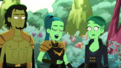 Star Trek: Lower Decks Screencaps "Shades of Green" (S5:E2)